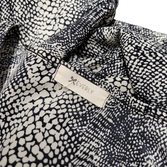 Everly Wide Sleeve V-Neck Mini  Dress - Picture 3 of 6